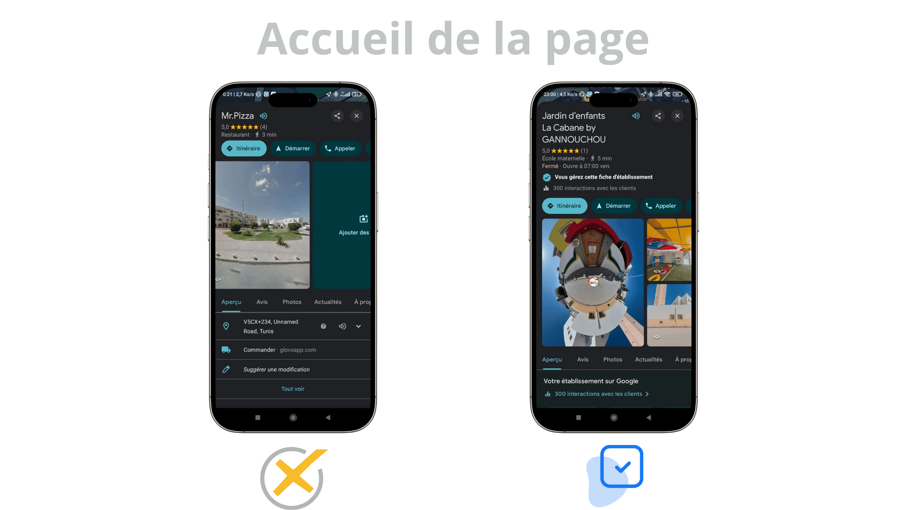 Des clics